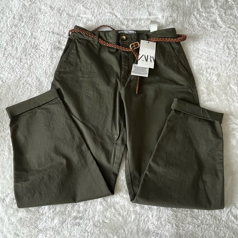 Zara Green Pants